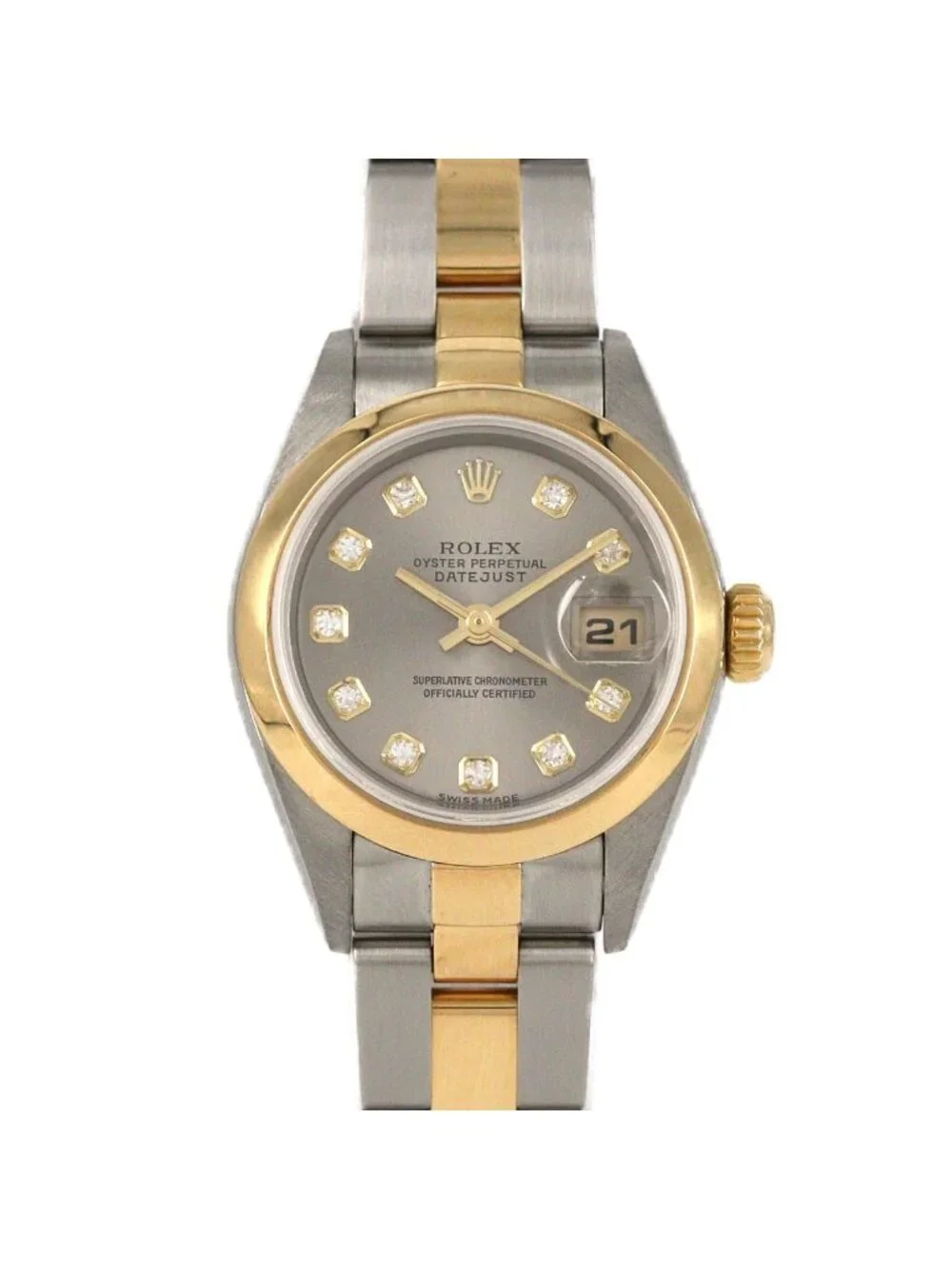 Rolex Datejust Automatic Watch Gold